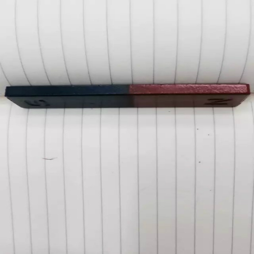 教学文具磁铁 SN条型小学生实验磁铁 铁氧体马蹄形吸铁石细节图