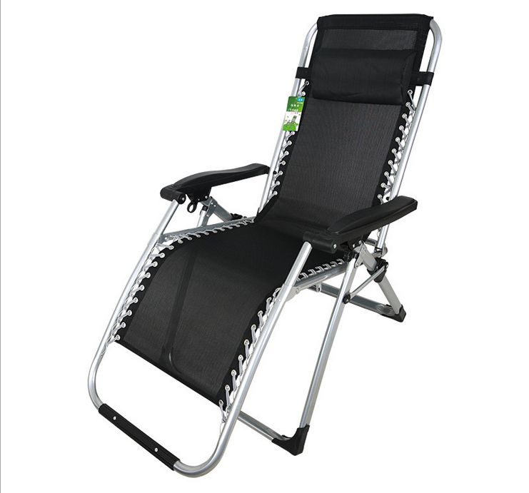 豪华躺椅折叠躺椅加粗支架 午休办公室午睡床折叠床 休闲椅