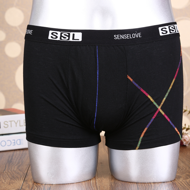 Shensley Men Cotton Boxers Boxers Multi-Color Option details Picture