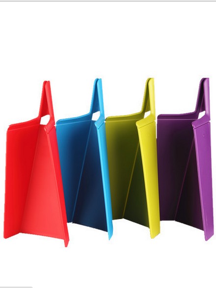 Folding cutting board Creative kitchen supplies Safe non-toxic kitchen essentials Folding plastic cutting board Cutting board