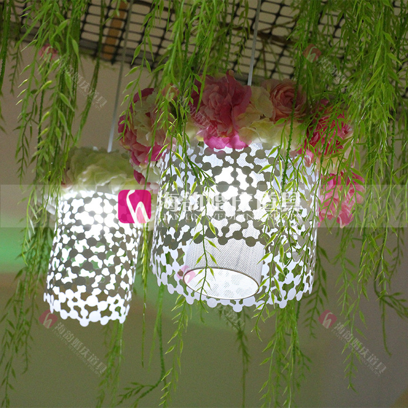 Haiyun wedding props, wedding decoration and arrangement, welcome area arrangement, 10 chandeliers, No. 7 chandeliers Specification image