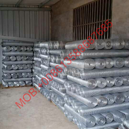Redlong galvanized square mesh iron window screen wire mesh window screen Specification image