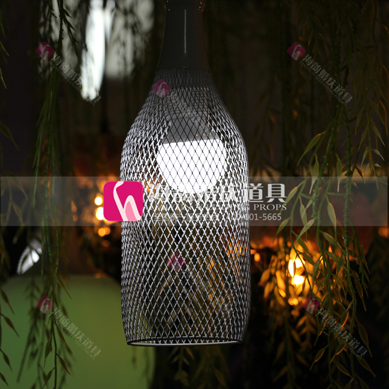 Haiyun wedding props, wedding decoration and arrangement, five pendant lamps No. 11 are set up in the welcome area Application Scenario