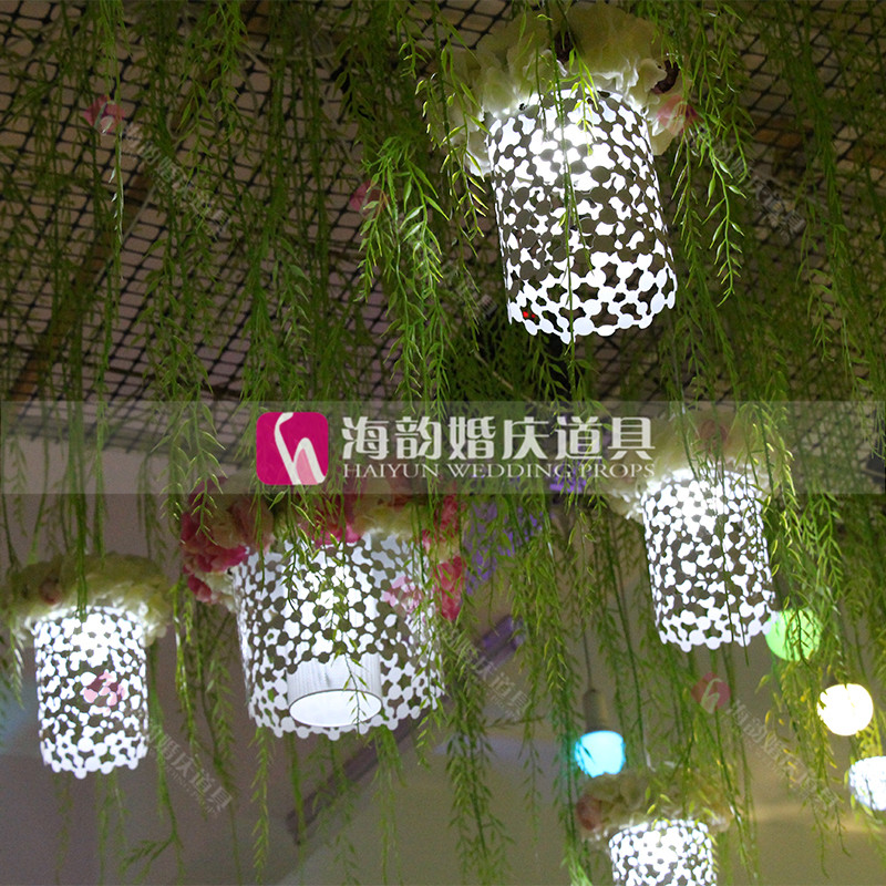 Haiyun wedding props, wedding decoration and arrangement, welcome area arrangement, 10 chandeliers, No. 7 chandeliers