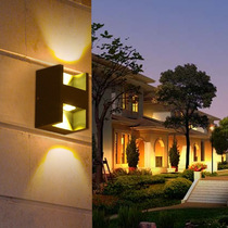 Outdoor simple LED wall lamp outdoor creative wall lamp aluminum LED outdoor wall lamp wholesale