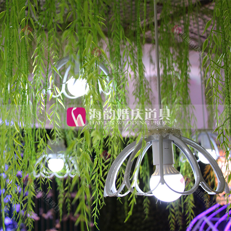 Haiyun wedding props, wedding decoration and arrangement, 10 chandeliers No. 8 are set up in the welcome area details Picture