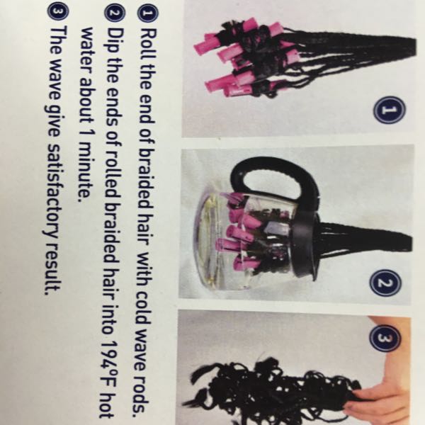 Hot water braid fiber fac
