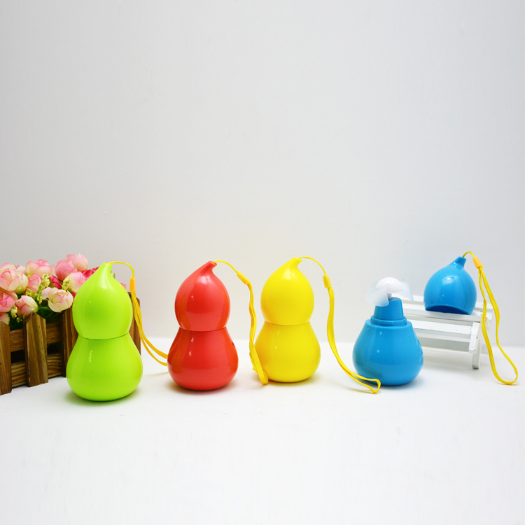 创意小葫芦USB充电风扇 手持电风扇儿童小风扇新款迷你电风扇细节图