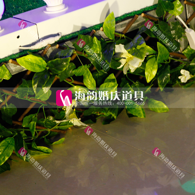 海韵婚庆道具 婚礼用品 摆件装饰 森林系列 伸缩树枝围栏