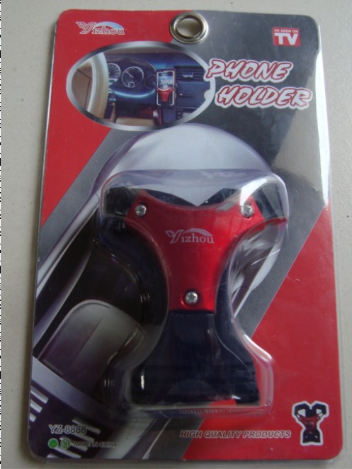 吸卡包装创意新款车用手机支架 多功能车用手机架 汽车小工具