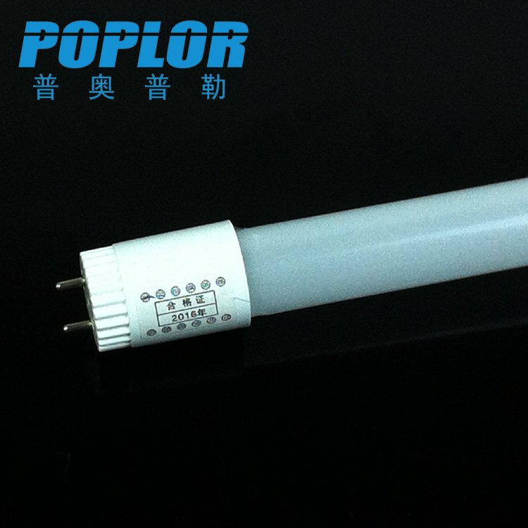 LED日光灯T8单管1.2米T8玻璃管18W恒流恒压管中管细节图