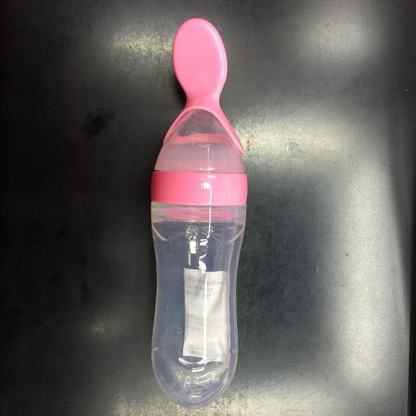 Baby rice paste feeder squeeze food feeder squeeze spoon