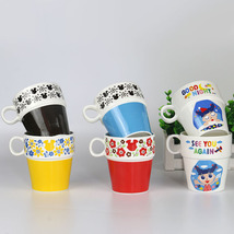 三屹创意陶瓷马克杯萝莉可爱卡通咖啡杯套装