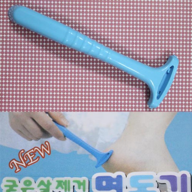 Wholesale dead skin scrapers, bathroom accessories, foot scrapers, ABS eco-friendly stainless steel blades