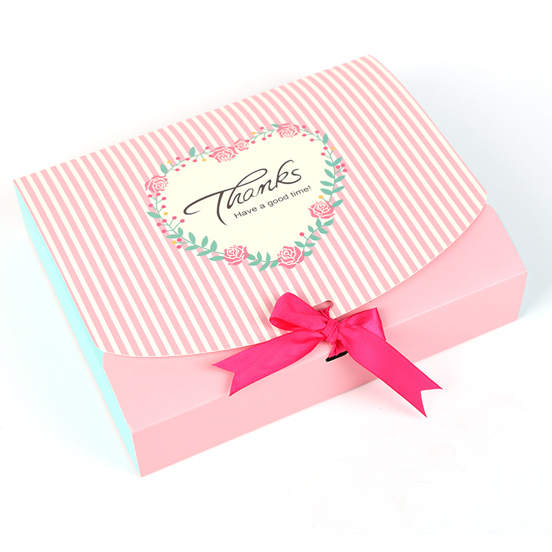 食品礼品纸盒 创意蝴蝶结 包装纸盒 2015新款糖果盒子详情图1