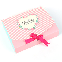 食品礼品纸盒 创意蝴蝶结 包装纸盒 2015新款糖果盒子