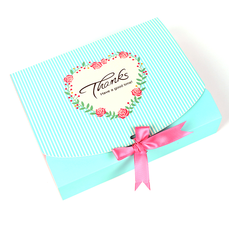 食品礼品纸盒 创意蝴蝶结 包装纸盒 2015新款糖果盒子详情图2