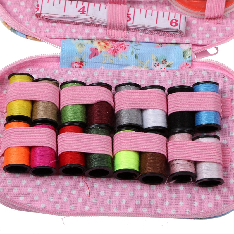 Source Factory Direct Sales Zhikang Cotton Sewing Kit Home Sewing Box Threading Machine Paper Clip Stripping Knife Wholesale Sewing Tools Set Wholesale Application Scenario