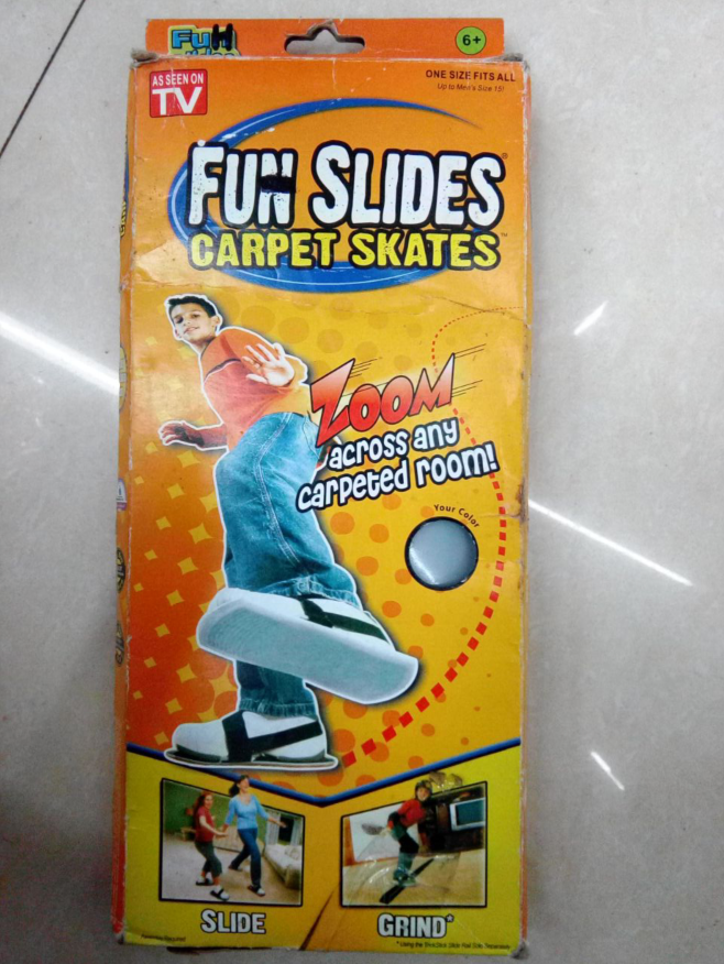 TV hot foreign trade FUN SLIDES Gliding slippers TV shopping slippers