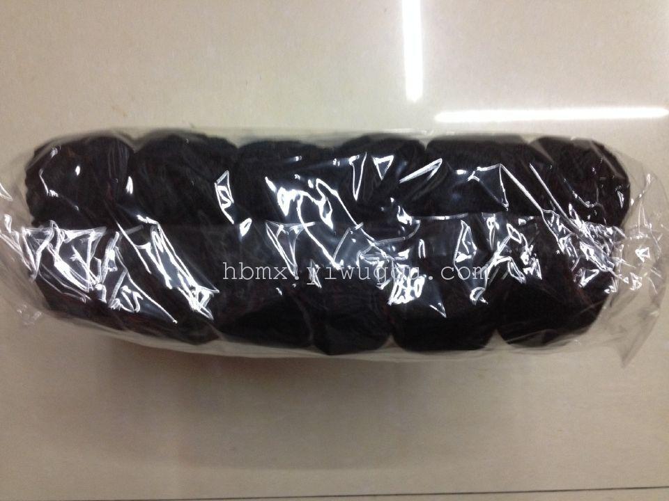 African black wool, 25G small three-strand braided hair yarn, black wool Specification image