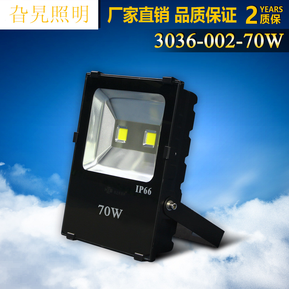 Overclocked three-case high-power projection lamp 70W projection lamp LED floodlight