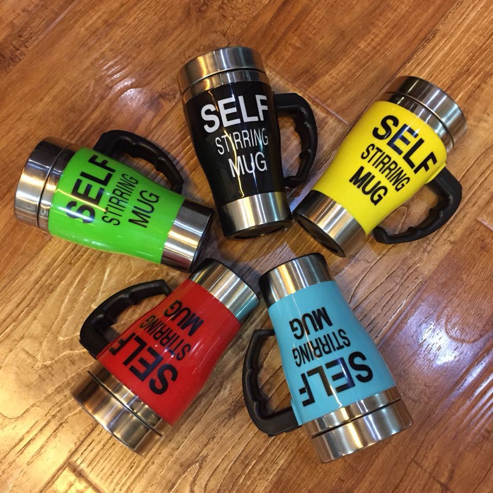 Stainless steel automatic mixing cup, smart coffee cup, electric cup, 304 stainless steel inner liner, height Application Scenario