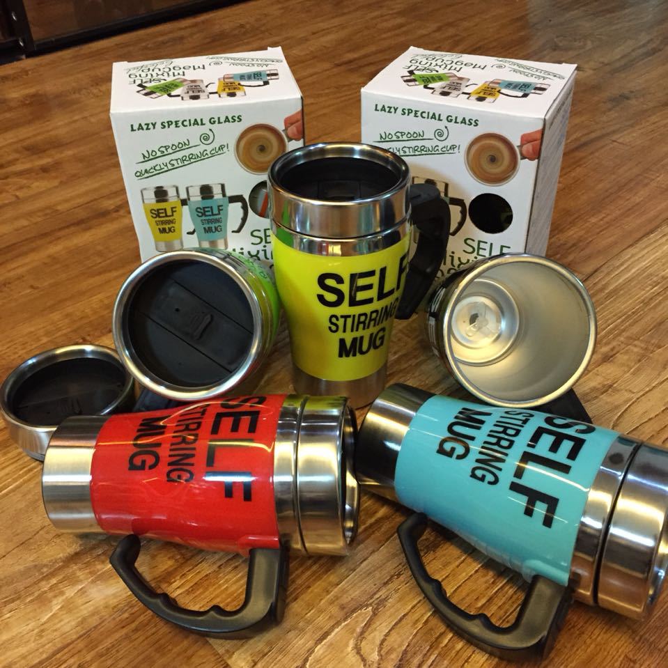 Stainless steel automatic mixing cup, smart coffee cup, electric cup, 304 stainless steel inner liner, height