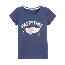Pullover women's pure cotton blouse simple with round collar DIY