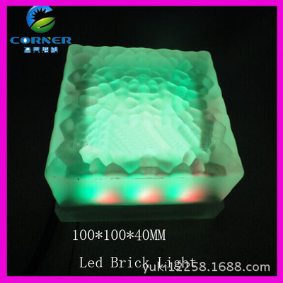 LED luminescent floor tile lamp Stainless steel floor tile lamp marble floor tile lamp