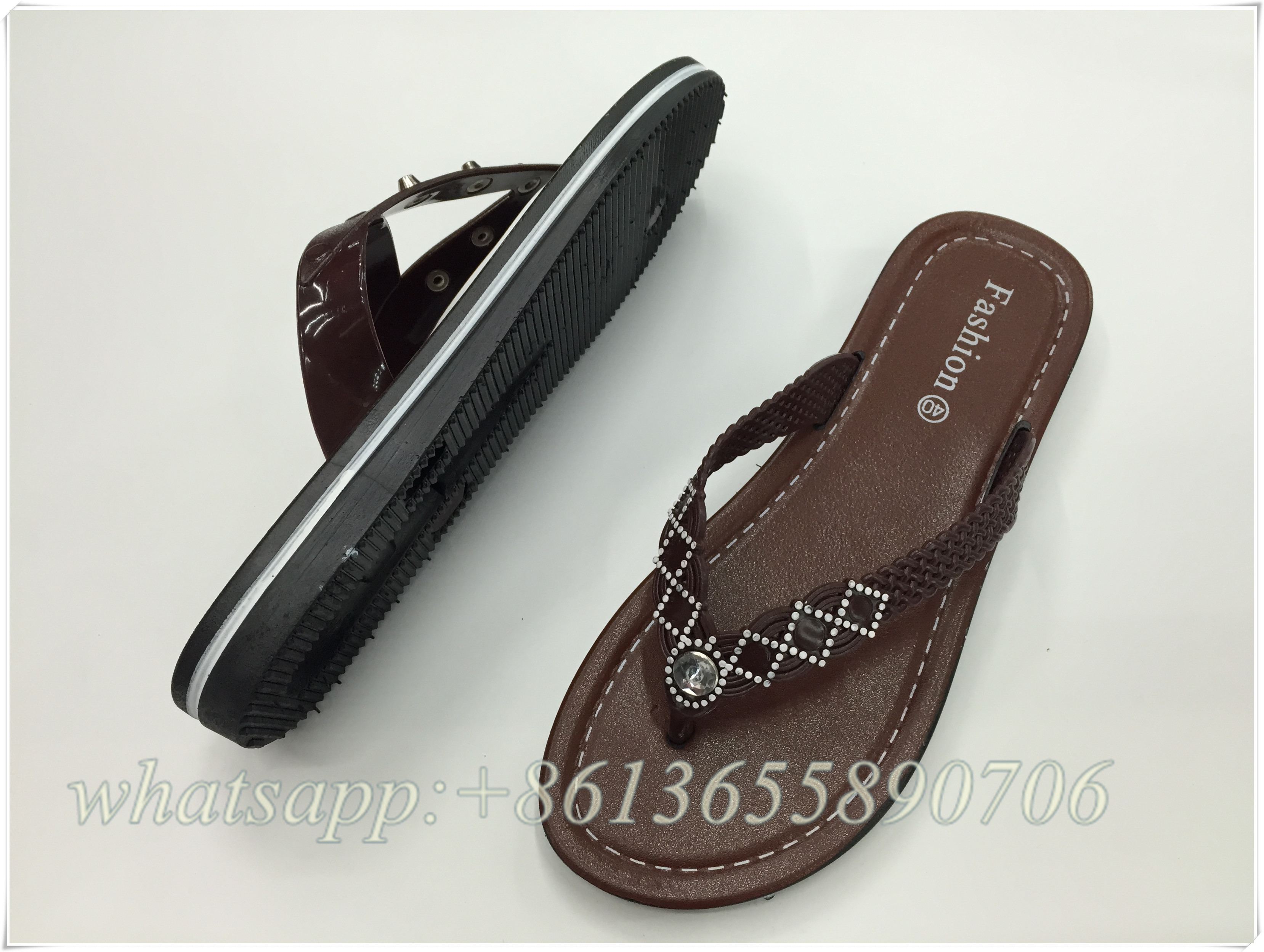 Women's flip-flops pvc flip-flops for women