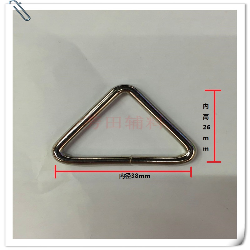 38 Inner Iron cable triangle buckle Accessories Sports materials accessories
