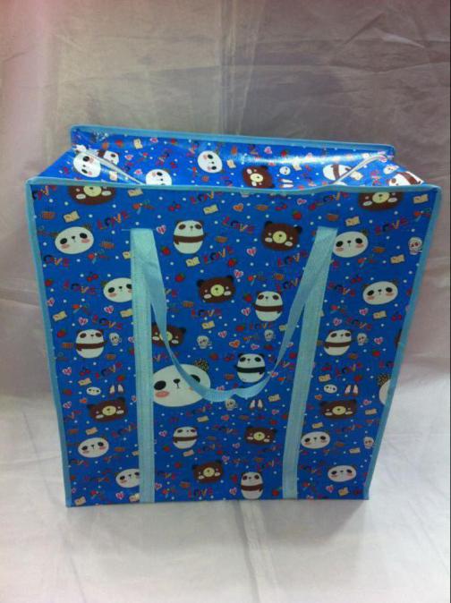 Non-woven bag storage box color ding bag duffel bag advertising bag cartoon bag