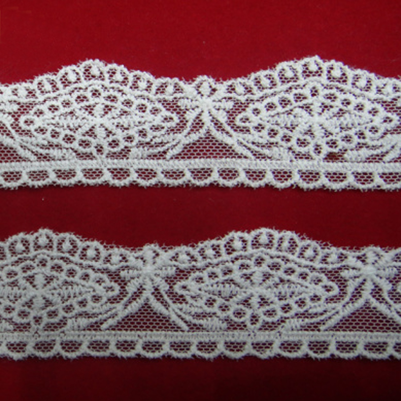 Lace, mesh fabric, embroidery, cotton thread, water-soluble accessories Specification image