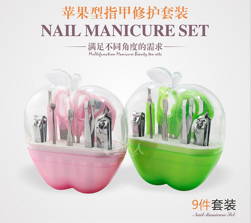 9 sets of apple manicure nail clippers customizable LOGO gifts thumbnail