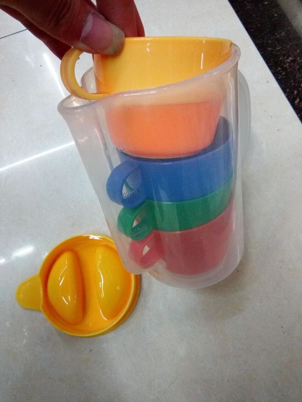 Outdoor travel cups, special outdoor cups, TV shopping products, color measuring cups, multi-functional cups details Picture
