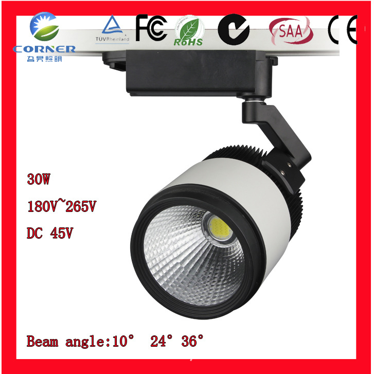 LED track lights LED clothing spotlights LED mall track spotlights