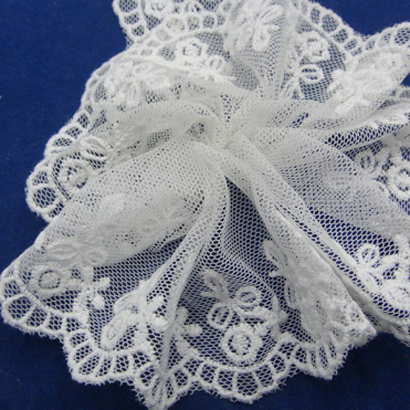Lace, mesh fabric, embroidery, cotton thread, water-soluble accessories Application Scenario