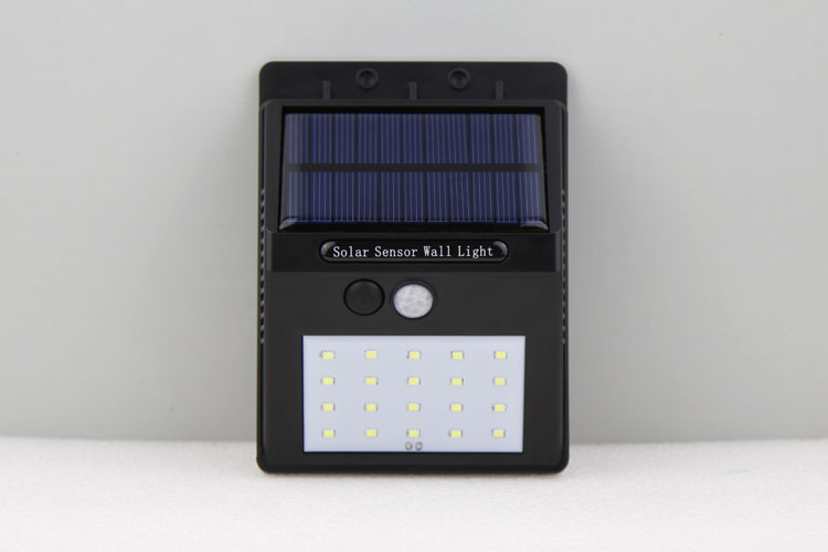 Solar body infrared sensor lamp outdoor 16LED garden lamp wall lamp street lamp
