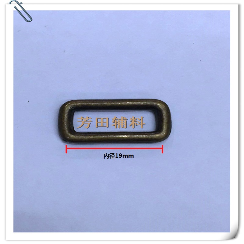 合金方扣口字扣皮带扣配件