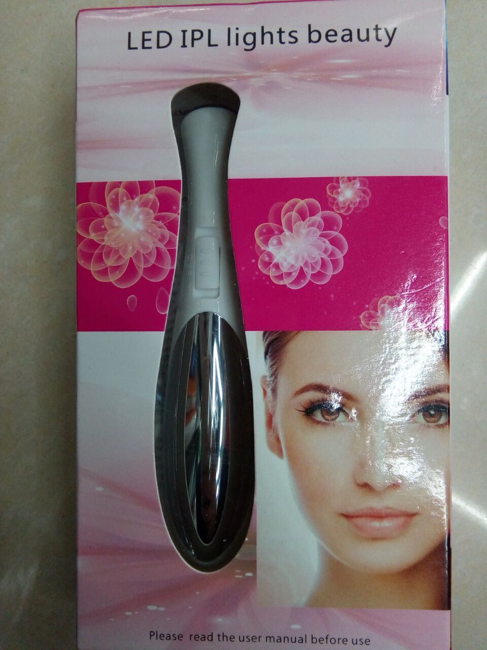 Lights beauty 内外贸热销款 带LED灯美容棒