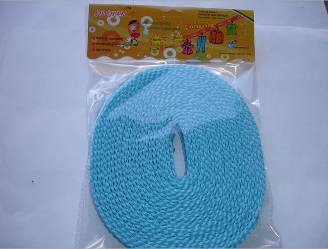 Specializing in the production of non-slip clothes line 8 meters thick windproof clothes line travel clothes line