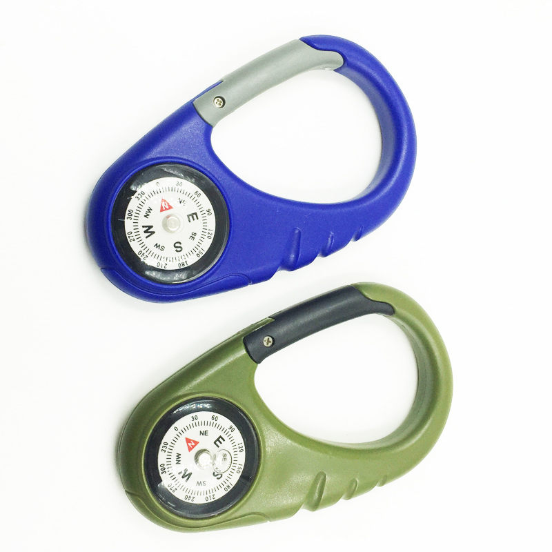 (Jinghui) Factory Direct Sale Outdoor sports hook-type compass Camping Quick Hook KC-35