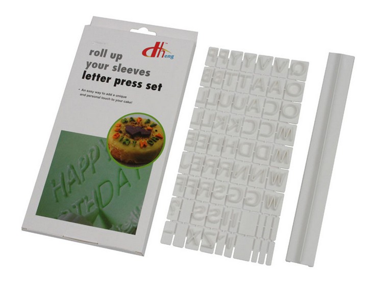 TV new strange products New large letter cake mold export hot cake supplies