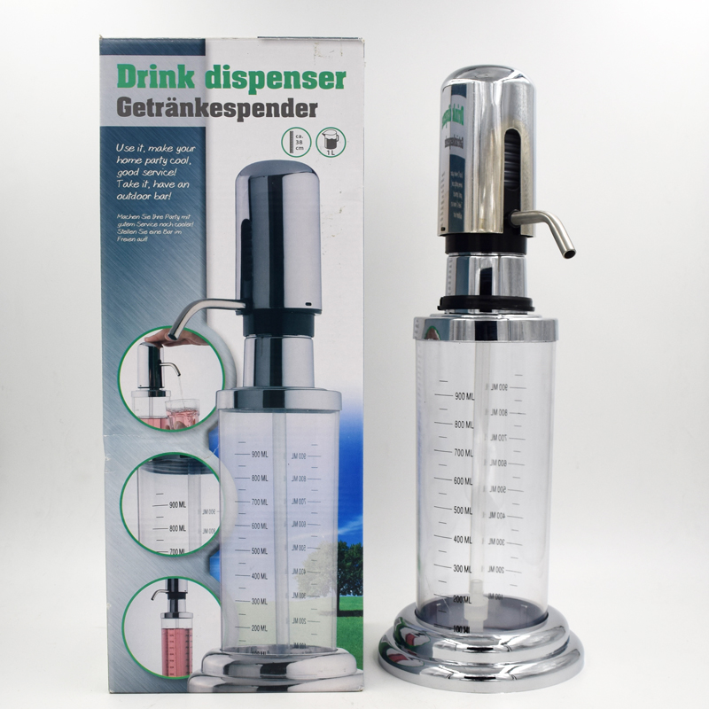 圆柱造型分酒器 酒吧啤酒机 七彩饮料机 醒酒器