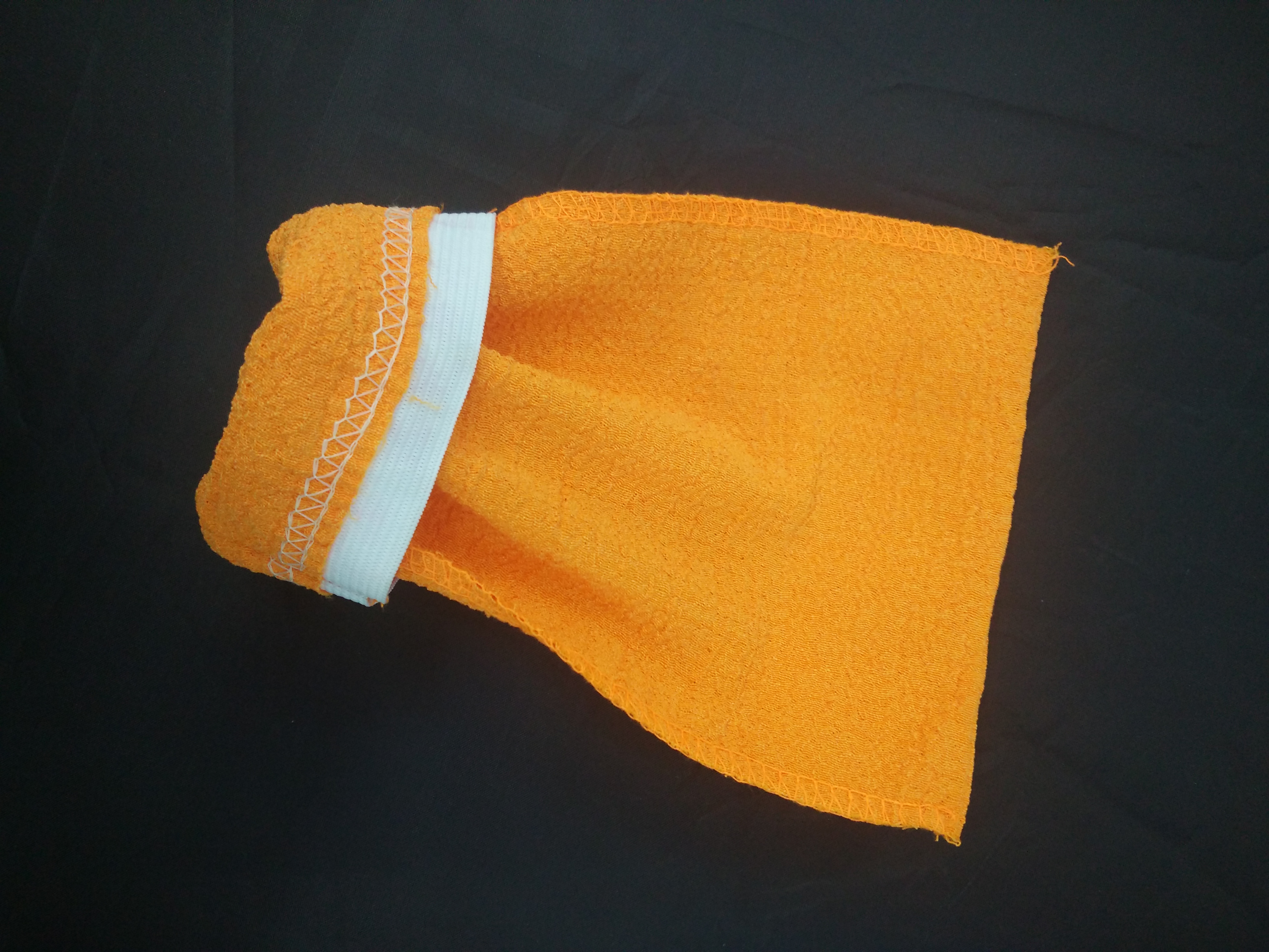 厂价直销粗毛巾+拷边单色皱纹布澡巾/手套（单层）细节图