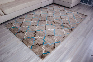 Style block blanket series waterproof and non-slip suitable for living room bedroom study and other novel style details Picture