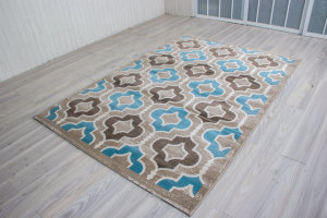 Style block blanket series waterproof and non-slip suitable for living room bedroom study and other novel style thumbnail