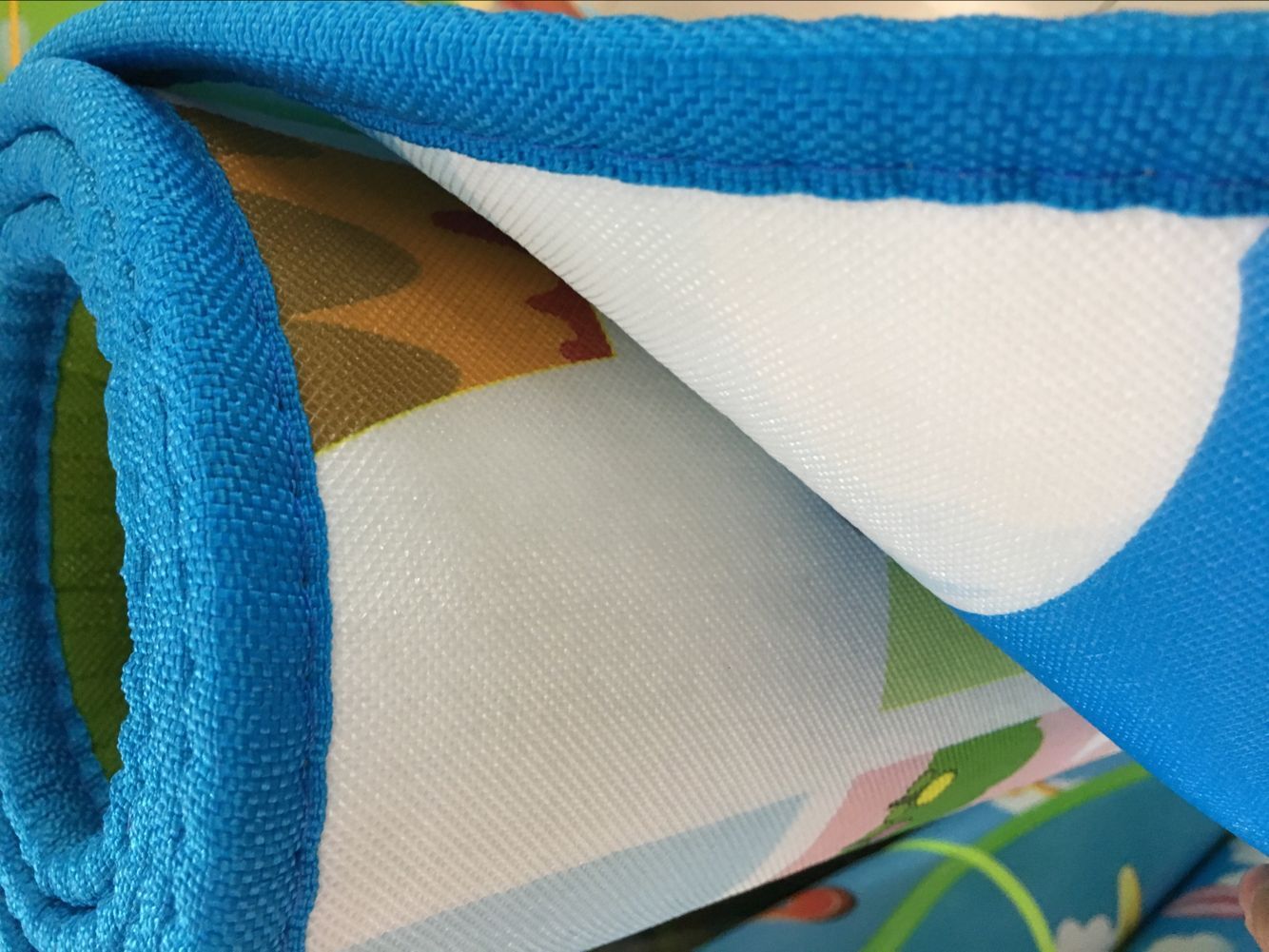 120*180cm(0.8cm thick, double-sided) baby mat, climbing mat, children's anti-drop play mat, PE mat, foam mat details Picture