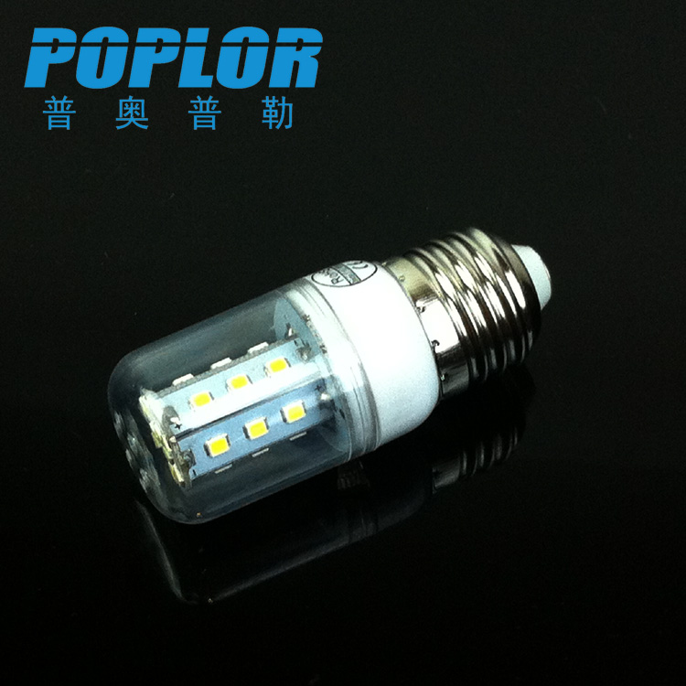 LED corn lamp with cover 3W energy-saving light bulb 2835 chip 27 220V environmental protection