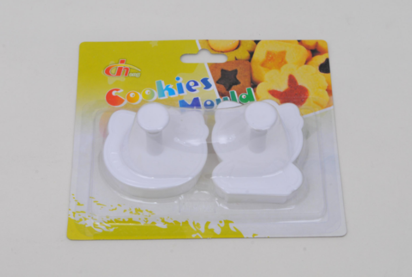 TV foreign Trade new biscuit mold biscuit maker 2PCS biscuit mold